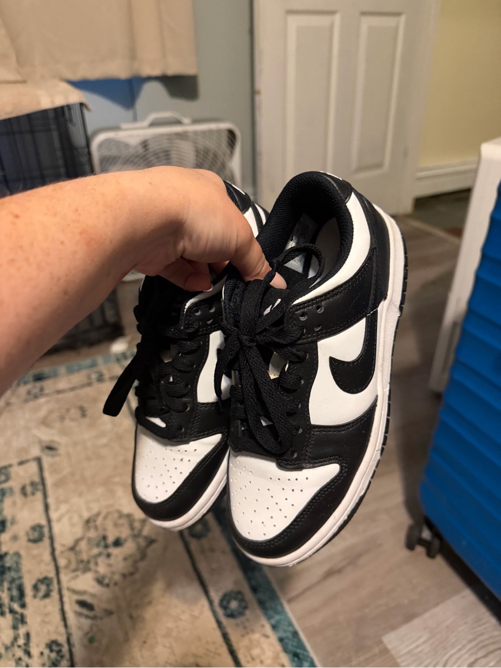 Nike Dunk Low Retro White Black Panda Black & White Sneakers